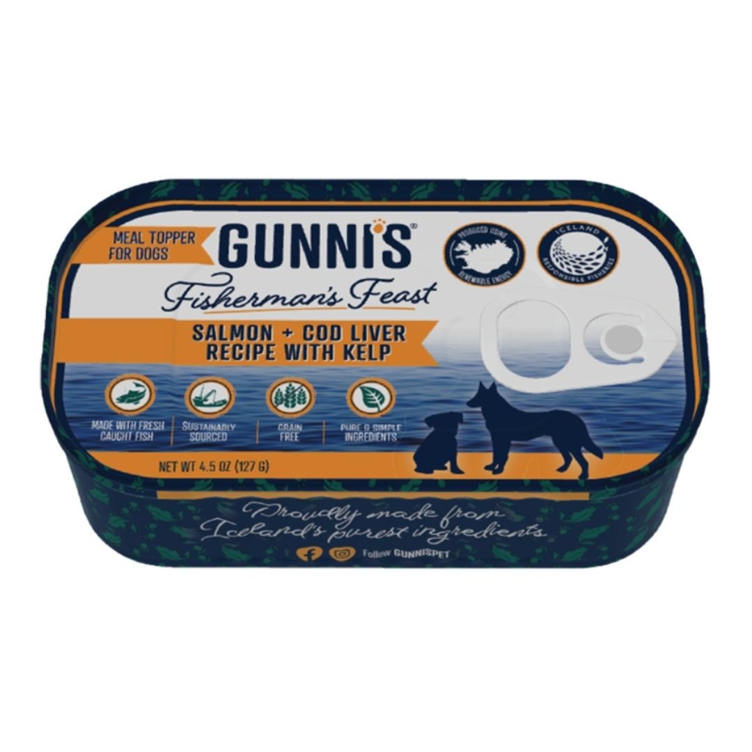 Gunni'S Dog Salmon Cod Liver 4.5Oz 12 Pack - Pets Perfect
