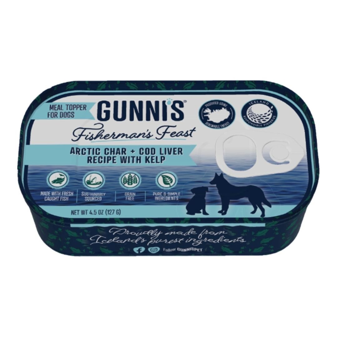 Gunni'S Dog Arctic Char Cod Liver 4.5Oz 12 Pack - Pets Perfect