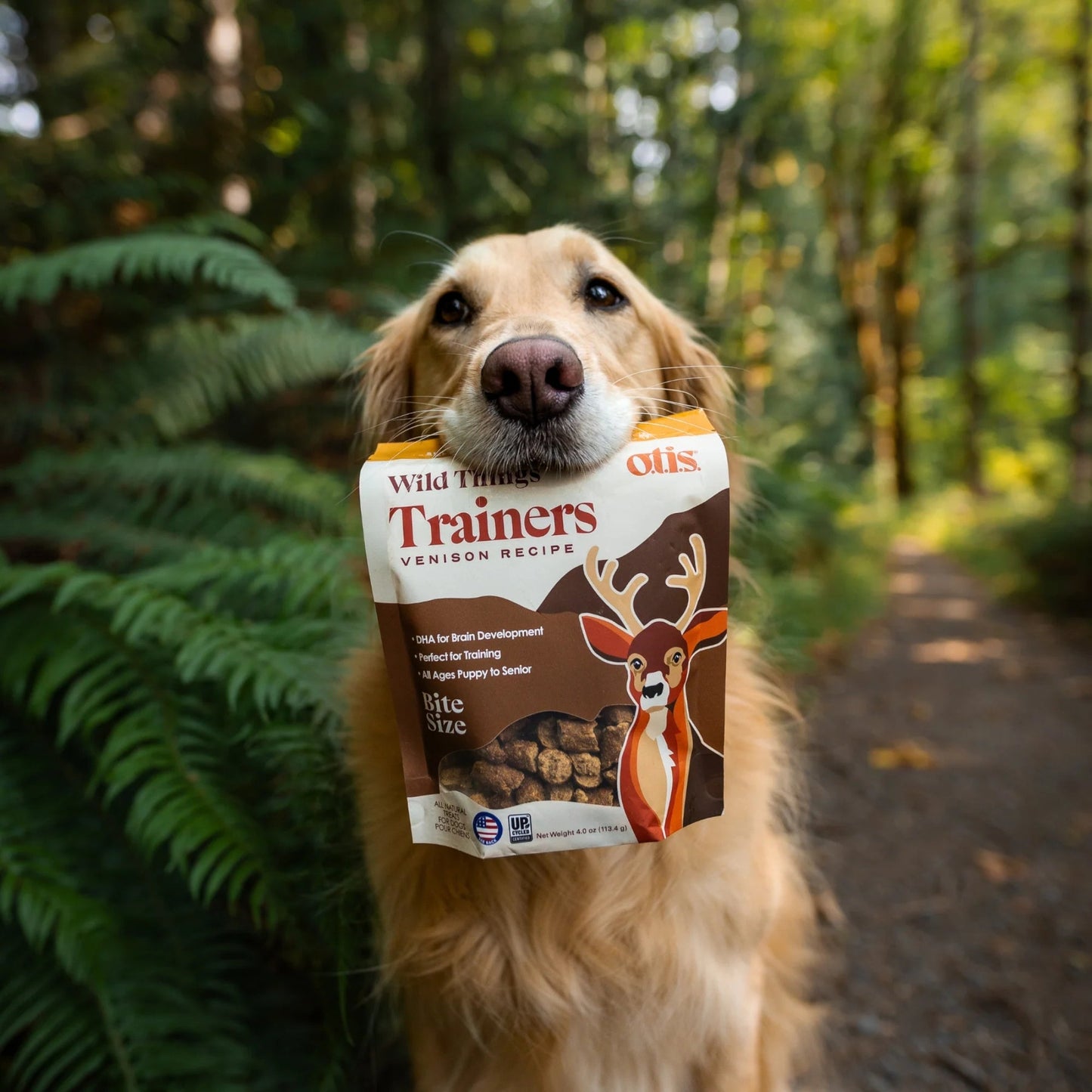 Otis Dog Wild Things Trainers Venison 4 oz, view 2
