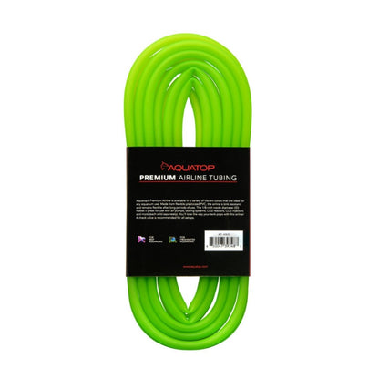 Aquatop Airline Tubing Neon Green, 1ea/13 ft - Pets Perfect