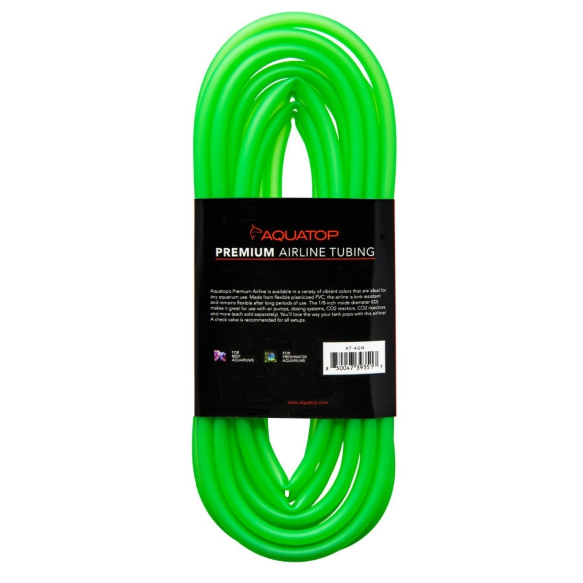 Aquatop Airline Tubing Green, 1ea/13 ft - Pets Perfect