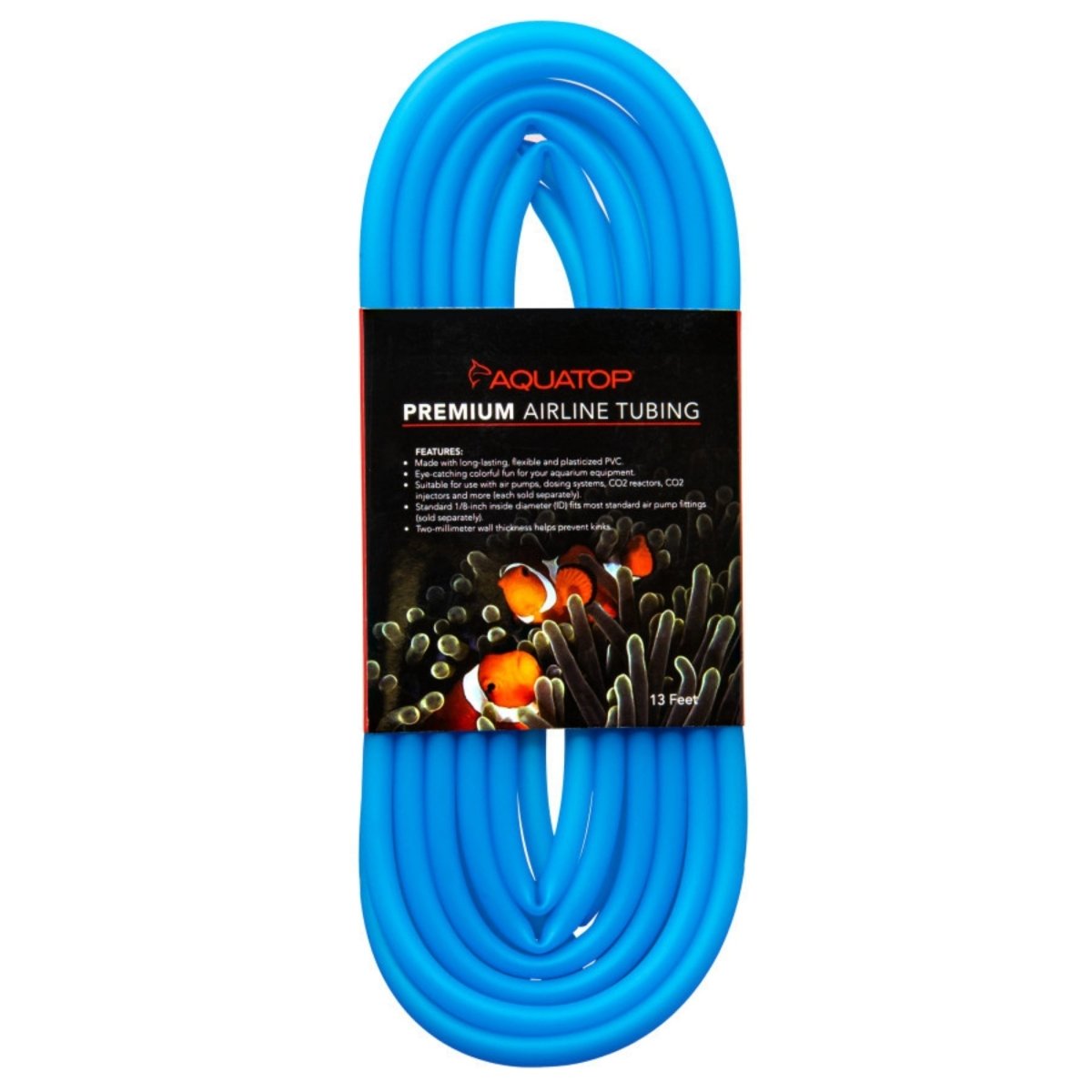 Aquatop Airline Tubing Blue, 1ea/13 ft - Pets Perfect