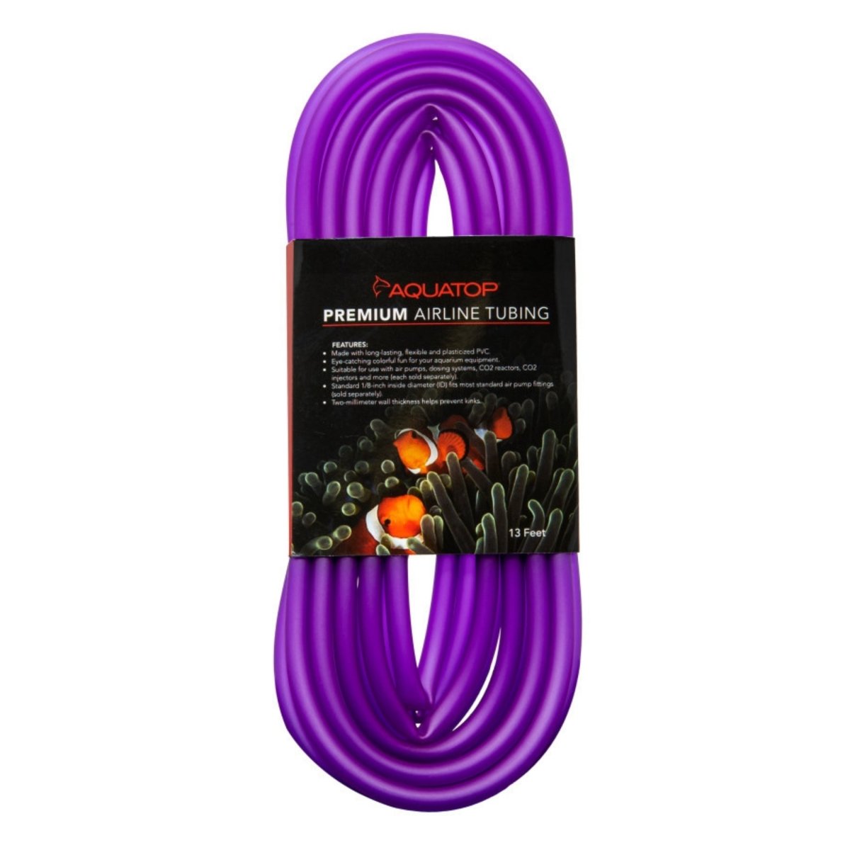 Aquatop Airline Tubing Purple, 1ea/13 ft - Pets Perfect