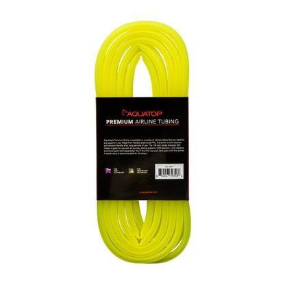 Aquatop Airline Tubing Neon Yellow, 1ea/13 ft - Pets Perfect