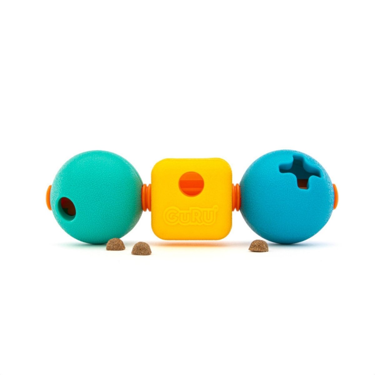 GURU Treat Trio Dispenser Dog Toy 1ea/MD - Pets Perfect