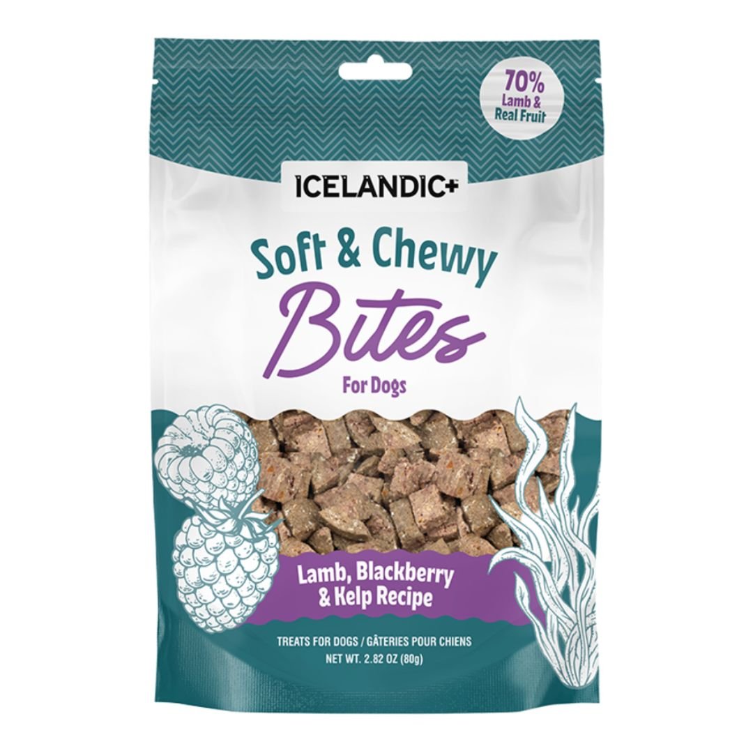 Icelandic Dog Lamb & Blackberry Soft & Chewy Bites 2.82oz. - Pets Perfect