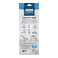 Icelandic Dog Short COD Skin Strips (8-10") - 3 ct, view 2