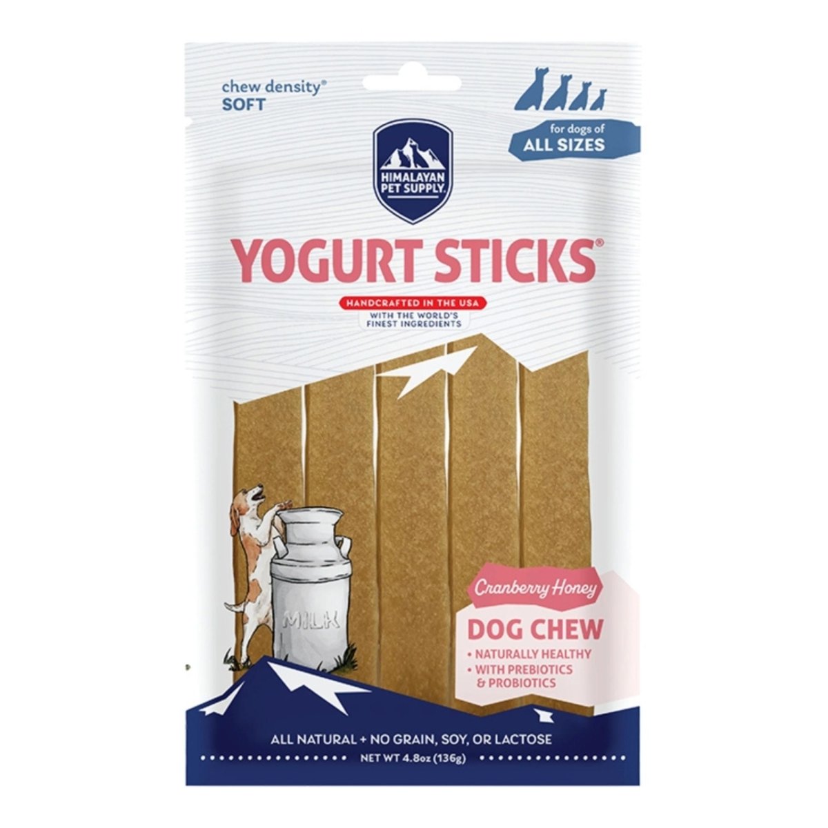 Himalayan Dog Yogurt Sticks Cranberry 4.8oz. - Pets Perfect