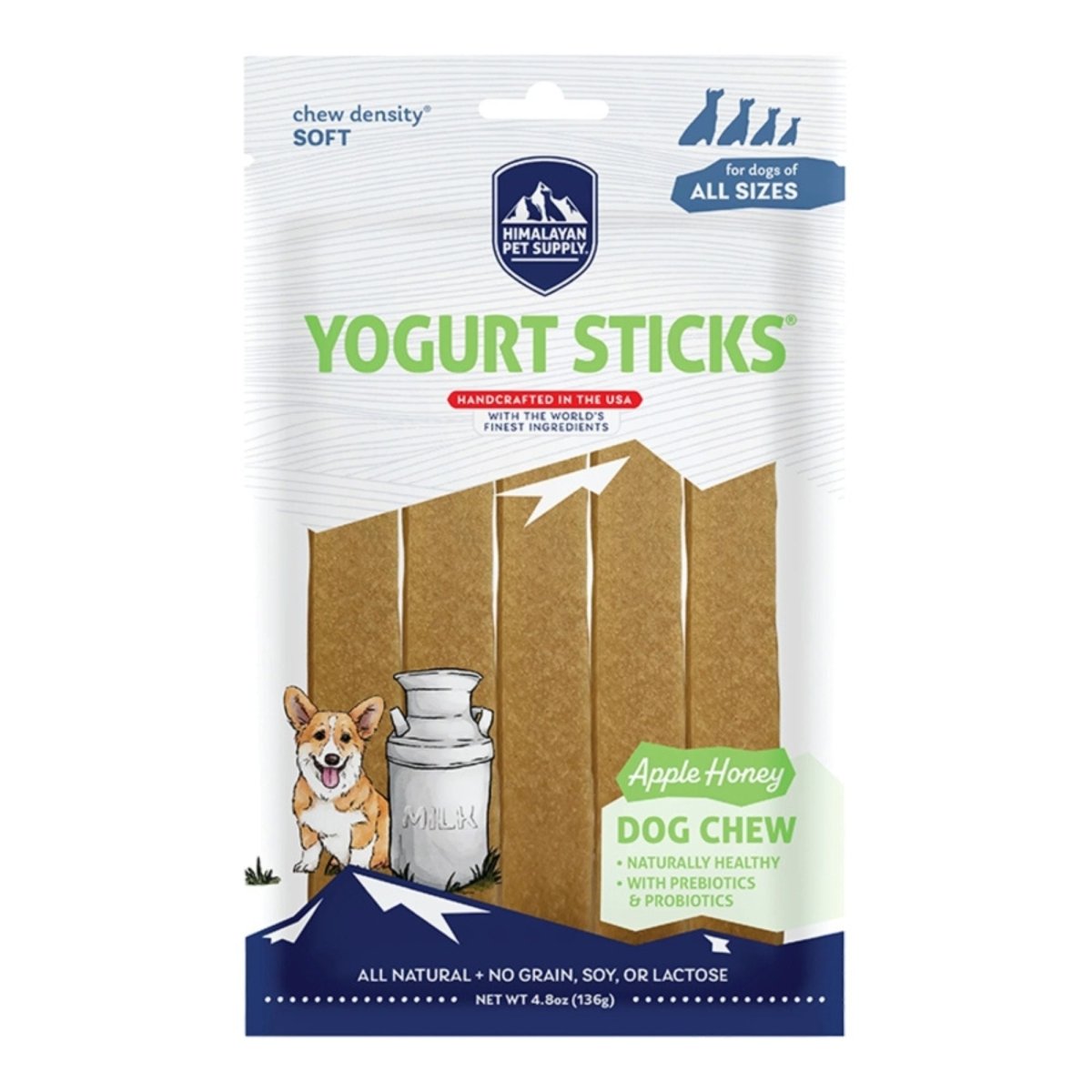 Himalayan Dog Yogurt Sticks Apple 4.8oz. - Pets Perfect