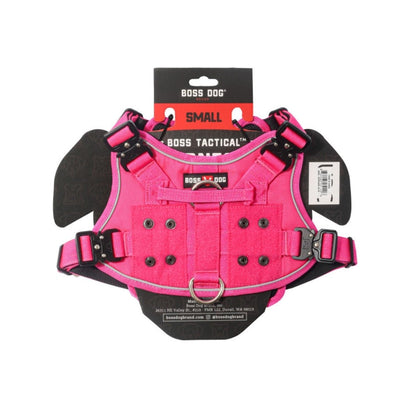 Boss Dog Tactical Dog Harness Hot Pink, 1ea/SM - Pets Perfect