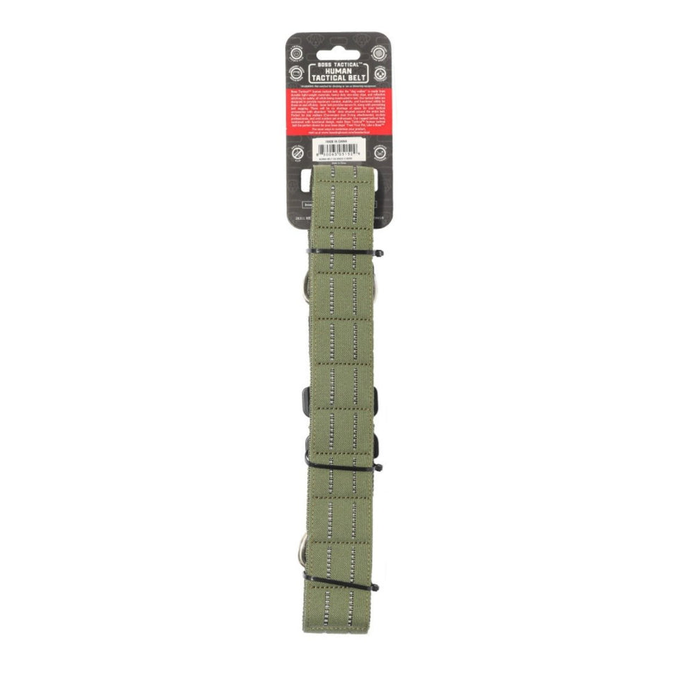 Boss Dog Human Boss Tactical Utility Dog Walker Belt Green, view 2