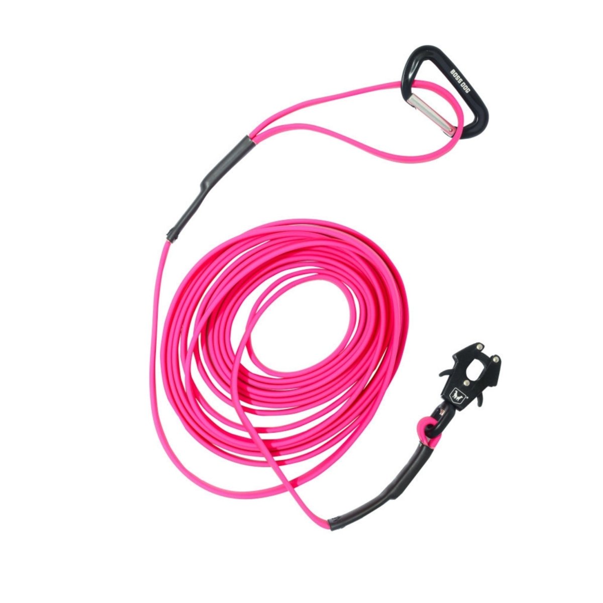 Boss Dog Tactical TPU Dog Leash Hot Pink, 1ea/20 ft - Pets Perfect