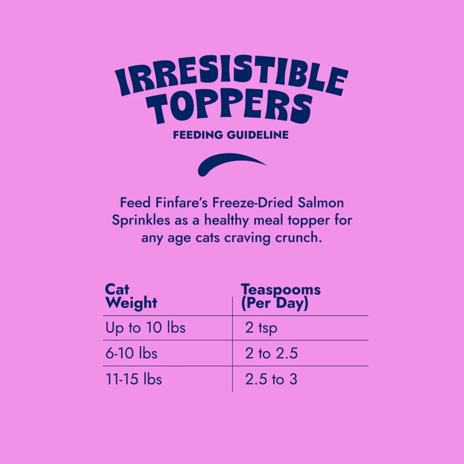 Finfare Cat, 6 oz Freeze-dried Smoked Salmon Sprinkles Topper, view 3