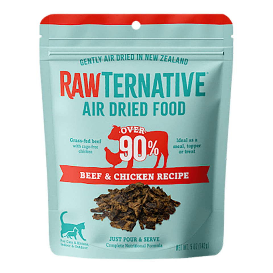 Grandma Mae's Country Naturals Cat Rawternative Air Dried Beef & Chicken Recipe 5oz.