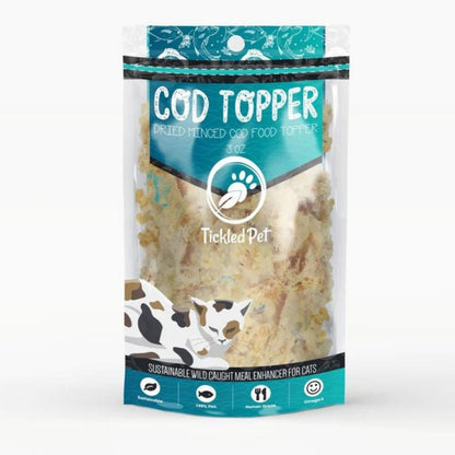 Tickled Pet Cat 3oz. Cod Topper - Pets Perfect