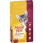 Meow - Mix Hairball Control Dry Cat Food Chicken, Turkey, Salmon & Ocean Fish 6.3lb - Pets Perfect