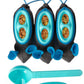 Doc & Phoebe Indoor Hunting Cat Feeder Blue, Gray 1ea/3 pk - Pets Perfect