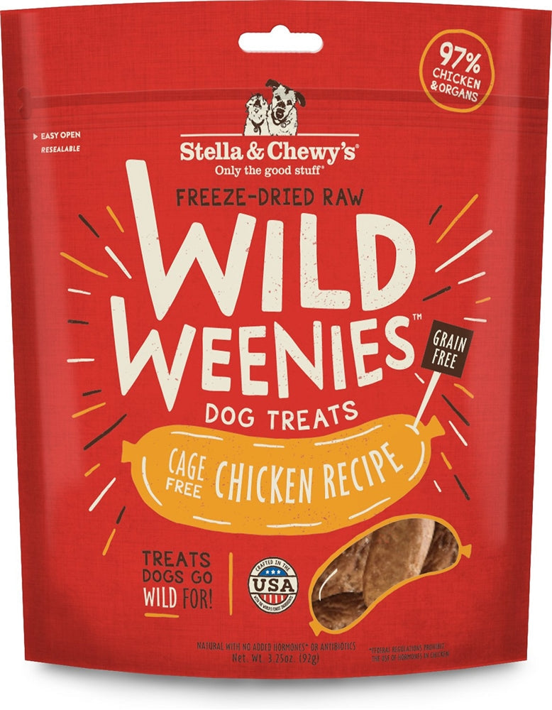 Stella & Chewy's Dog Freeze-Dried Weenie Chicken 3.25 oz