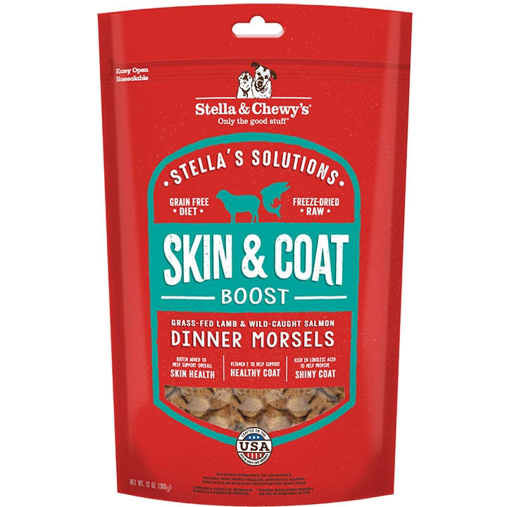 Stella & Chewy's Dog Solutions Skin and Coat Boost Lamb and Salmon 13