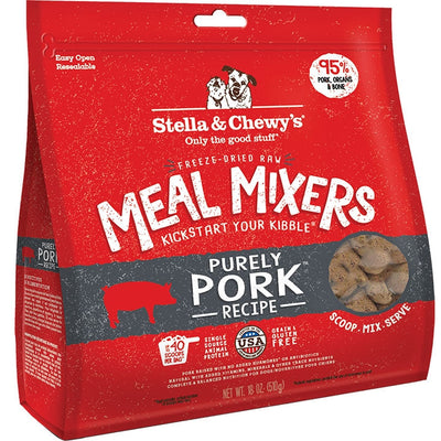 Stella & Chewy's Dog Freeze-Dried Mixer Pork, 18 oz