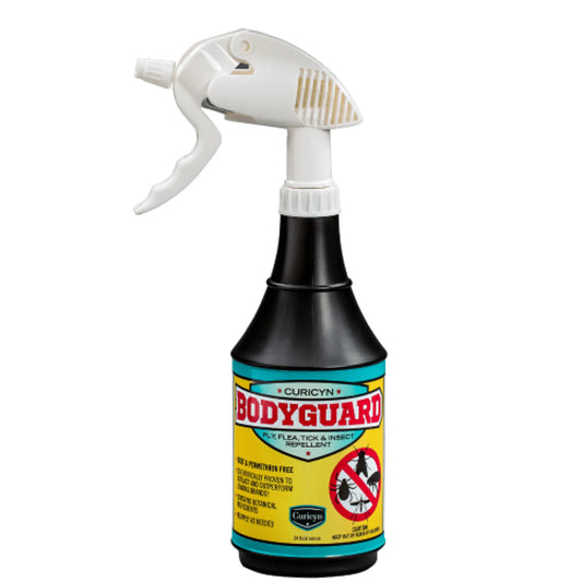 Curicyn BodyGuard Fly, Flea, Tick & Insect Repellent - 100% Non-Toxic Natural Pest Control for Horses & Pets