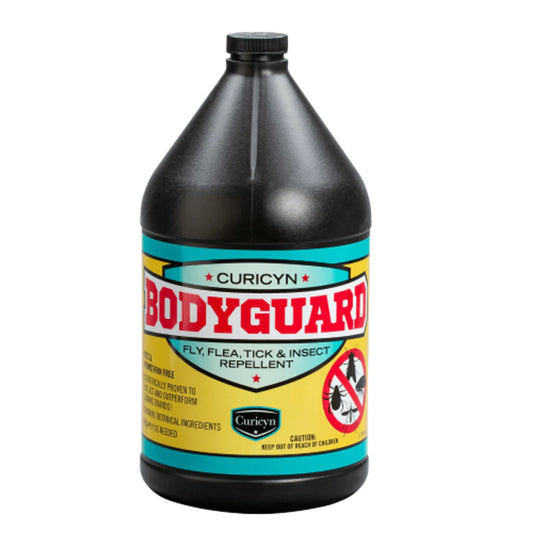 Curicyn BodyGuard Fly, Flea, Tick & Insect Repellent - 100% Non-Toxic Natural Pest Control for Horses & Pets