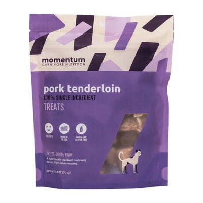 Momentum Carnivore Nutrition Cat 2.5 oz. Pork Tenderloin - Pets Perfect