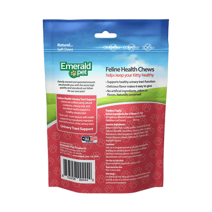 Emerald Pet Urinary Tract Support Feline Healthy Cat Chews 1ea/2.5 oz - Pets Perfect