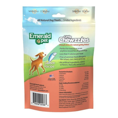 Emerald Pet Little Chewzzies Salmon Dog Treats 5 oz - Pets Perfect