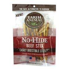 Earth Animal No Hide Beef Chews Dog Treats, Small, 10-Count