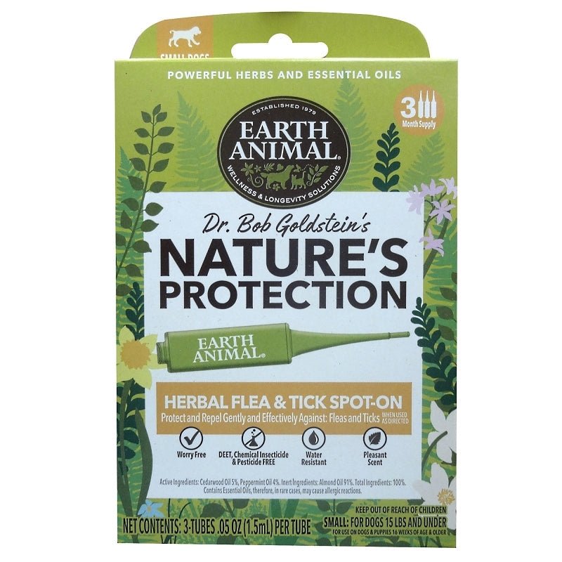 Earth Animal Dog Nupro Spot - On Flea And Tick Small - Pets Perfect