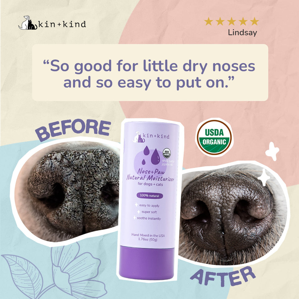 Kin+Kind Nose & Paw Moisture Stick 2.3 oz. Organic