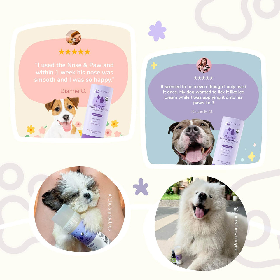 Kin+Kind Nose & Paw Moisture Stick 2.3 oz. Organic