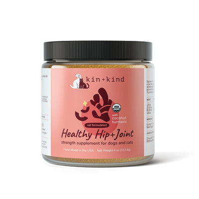 Kin+Kind Supplement Hip & Joint 4 oz (Small) Turmeric Joint Support
