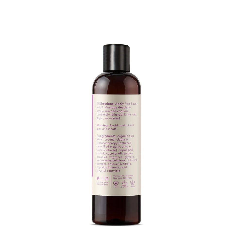 Kin+Kind Coat Oatmeal Fig+Cedar 12 oz. Pet Shampoo