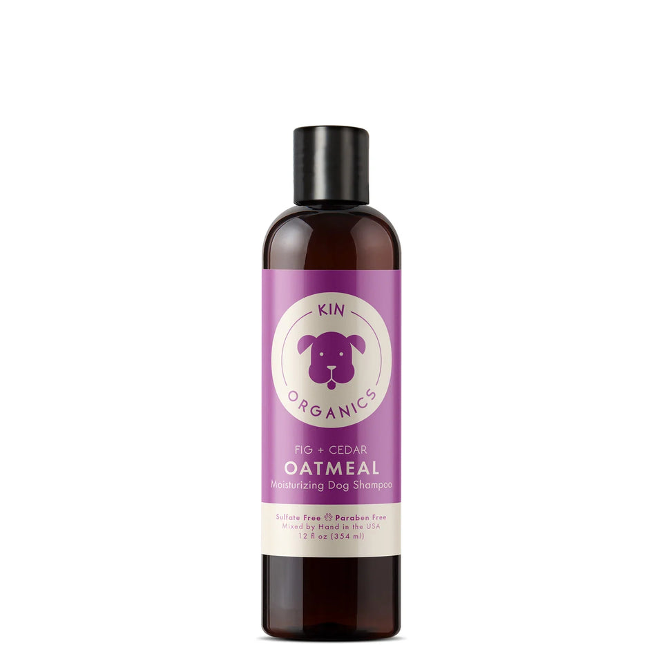 Kin+Kind Coat Oatmeal Fig+Cedar 12 oz. Pet Shampoo