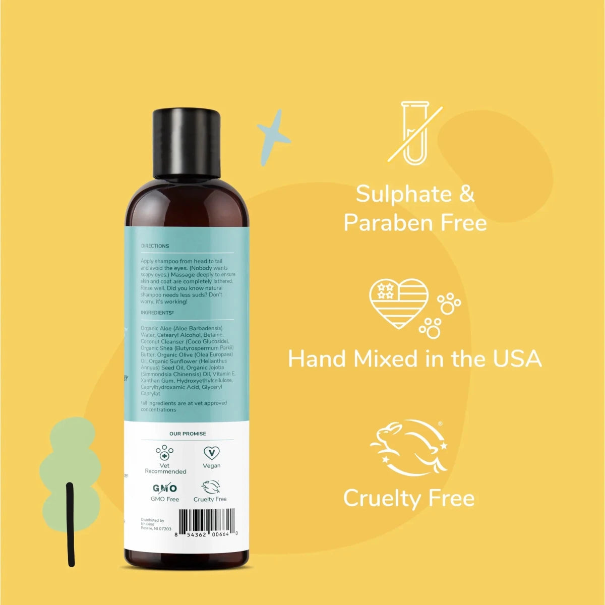 Kin+Kid Conditioner Moisturizer 12oz. Unscented - Pets Perfect