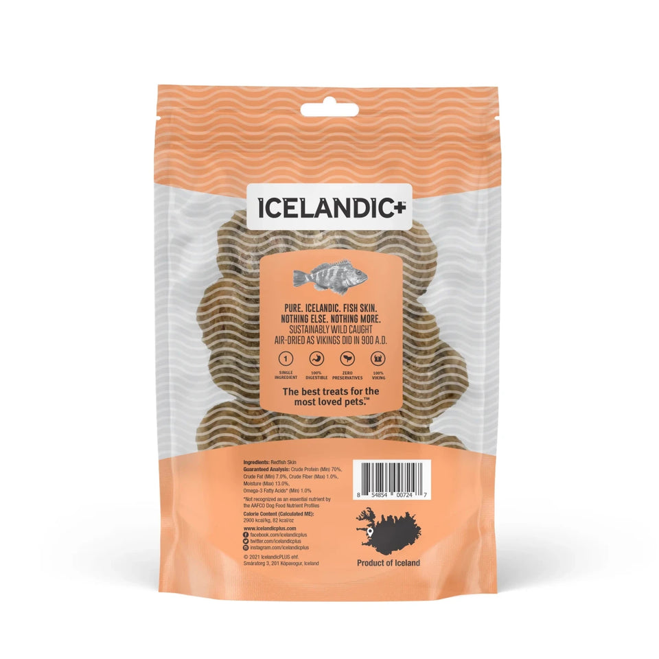 Icelandic Redfish Skin Rolls Single Bag, view 2