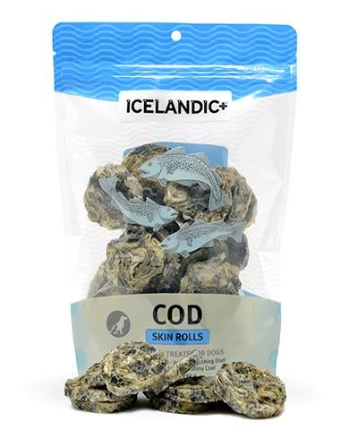 Icelandic+ Cod Skin Rolls - Omega-3 Rich, 6-Count