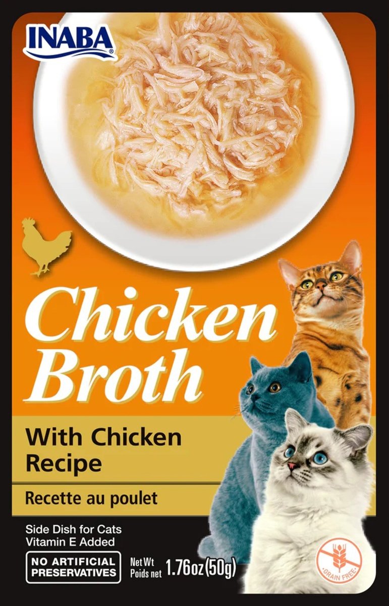Inaba Cat Broth Chicken 1.76oz. (6 Count) - Pets Perfect
