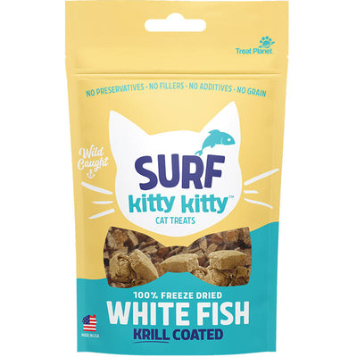 Etta Says! Kitty Kitty 100% Freeze-Dried Cat Treat White Fish with Krill 0.6 oz