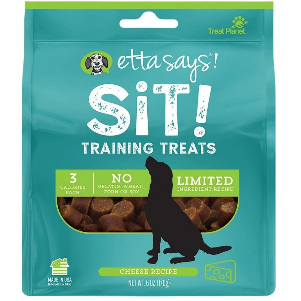 Etta Says! Sit! Training Dog Treats Cheddar Cheese, 16 oz