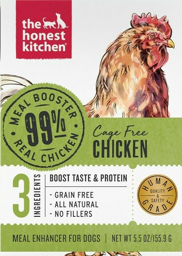 The Honest Kitchen Dog 99% Chicken Meal Booster Wet Dog Food 5.5 oz