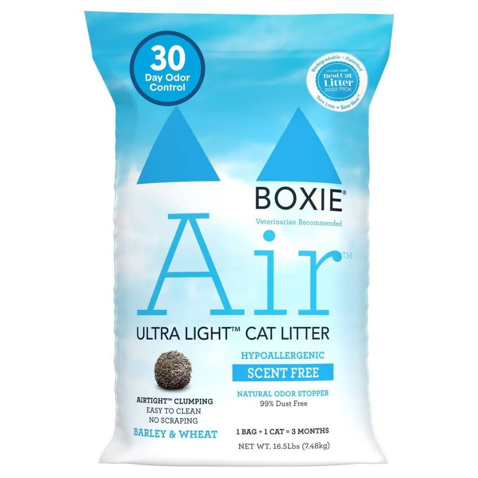 Boxiecat Air Lightweight Scent Free, 16.5 lb - Pets Perfect