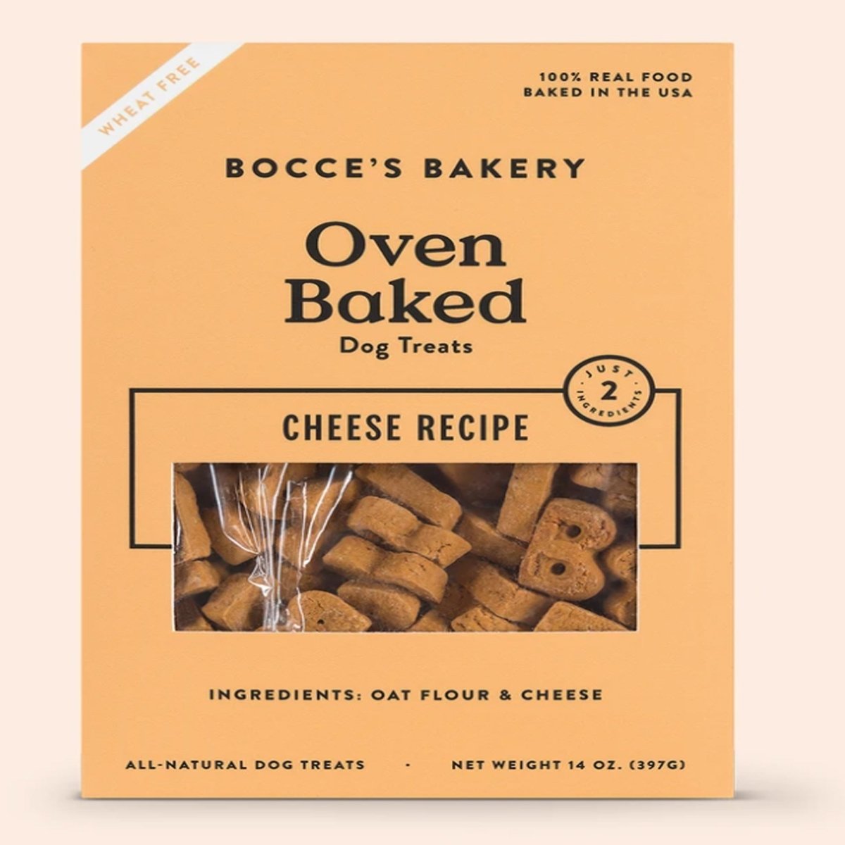 Bocce's Bakery Dog Just Cheese Biscuits 14oz. - Pets Perfect