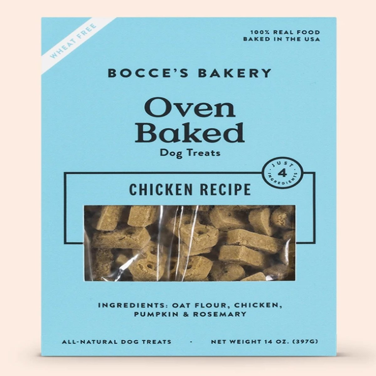 Bocce's Bakery Dog Just Chicken And Pumpkin 14oz. - Pets Perfect