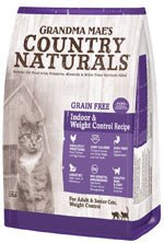 Grandma Mae's Country Naturals Grain Free Indoor & Weight Control Dry Cat Food Chicken 12lb - Pets Perfect