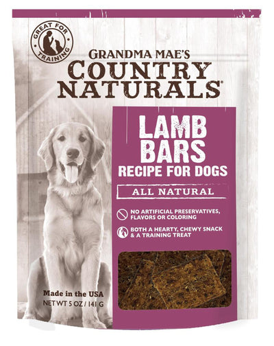 Grandma Maes Country Naturals Grain Free Lamb Bars Dog Treats 1ea-5 oz