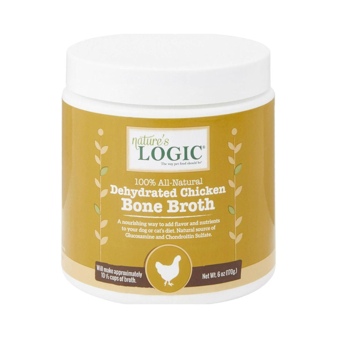Nature's Logic Dog Dehydrated Chicken Bone Broth 6 oz