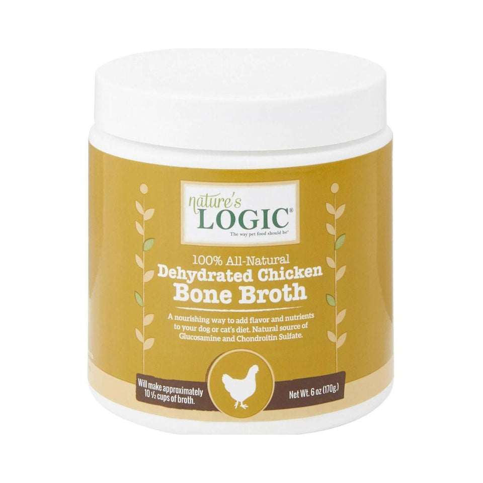 Nature's Logic Dog Dehydrated Chicken Bone Broth 6 oz